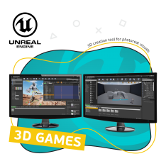 Unreal Engine 4. Игровой движок - КИБЕРшкола программирования для детей, компьютерные курсы для школьников, начинающих и подростков - KIBERone г. Салават