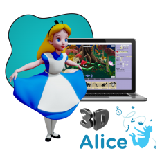 Alice 3d - КИБЕРшкола программирования для детей, компьютерные курсы для школьников, начинающих и подростков - KIBERone г. Салават
