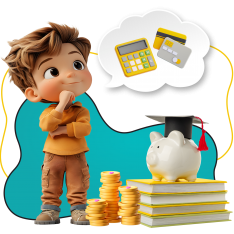 Финансовый интеллект вместе KIBERone - КИБЕРшкола программирования для детей, компьютерные курсы для школьников, начинающих и подростков - KIBERone г. Салават