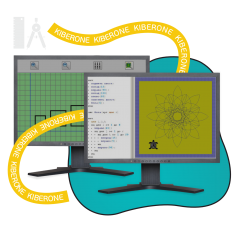 Исполнители чертежник и черепашка - КИБЕРшкола программирования для детей, компьютерные курсы для школьников, начинающих и подростков - KIBERone г. Салават