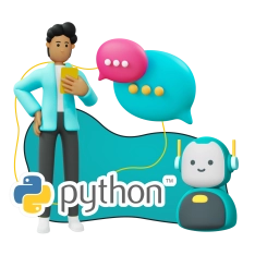 Умный чат-бот на Python на Telegram - КИБЕРшкола программирования для детей, компьютерные курсы для школьников, начинающих и подростков - KIBERone г. Салават