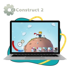 Игры без кода: проектируем как профи на Construct 2 - КИБЕРшкола программирования для детей, компьютерные курсы для школьников, начинающих и подростков - KIBERone г. Салават