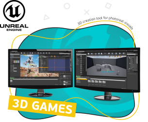 Unreal Engine 4. Игровой движок - Школа программирования для детей, компьютерные курсы для школьников, начинающих и подростков - KIBERone г. Салават