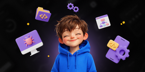 Идеальный сайт с нуля: код, дизайн и AI-помощник - КИБЕРшкола программирования для детей, компьютерные курсы для школьников, начинающих и подростков - KIBERone г. Салават